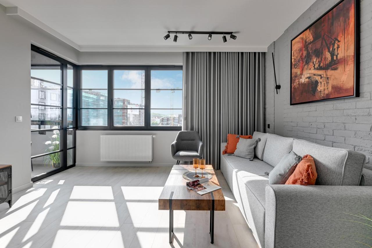 גדנסק Flatbook - City Center Apartments Aura 40 מראה חיצוני תמונה