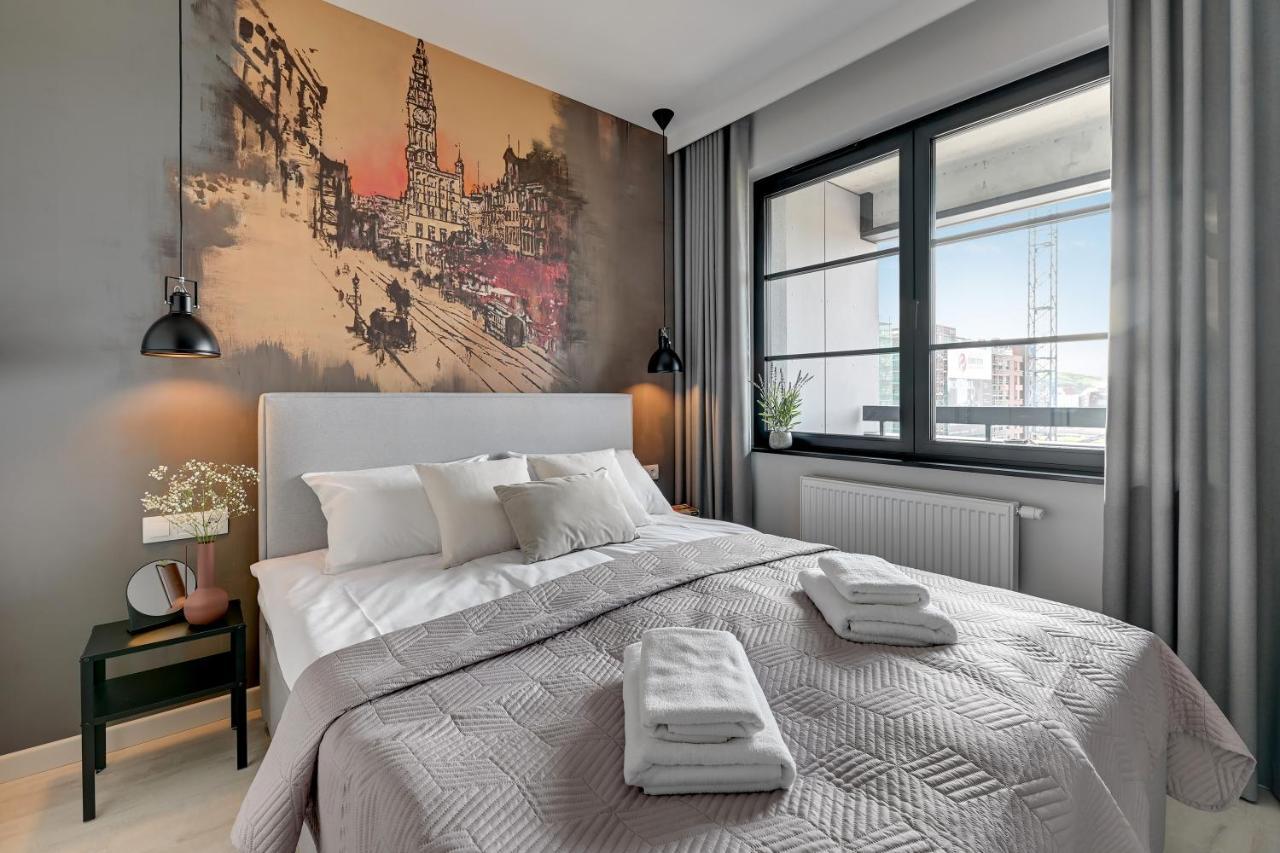 גדנסק Flatbook - City Center Apartments Aura 40 מראה חיצוני תמונה